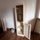 White 2-door bonnet cabinet