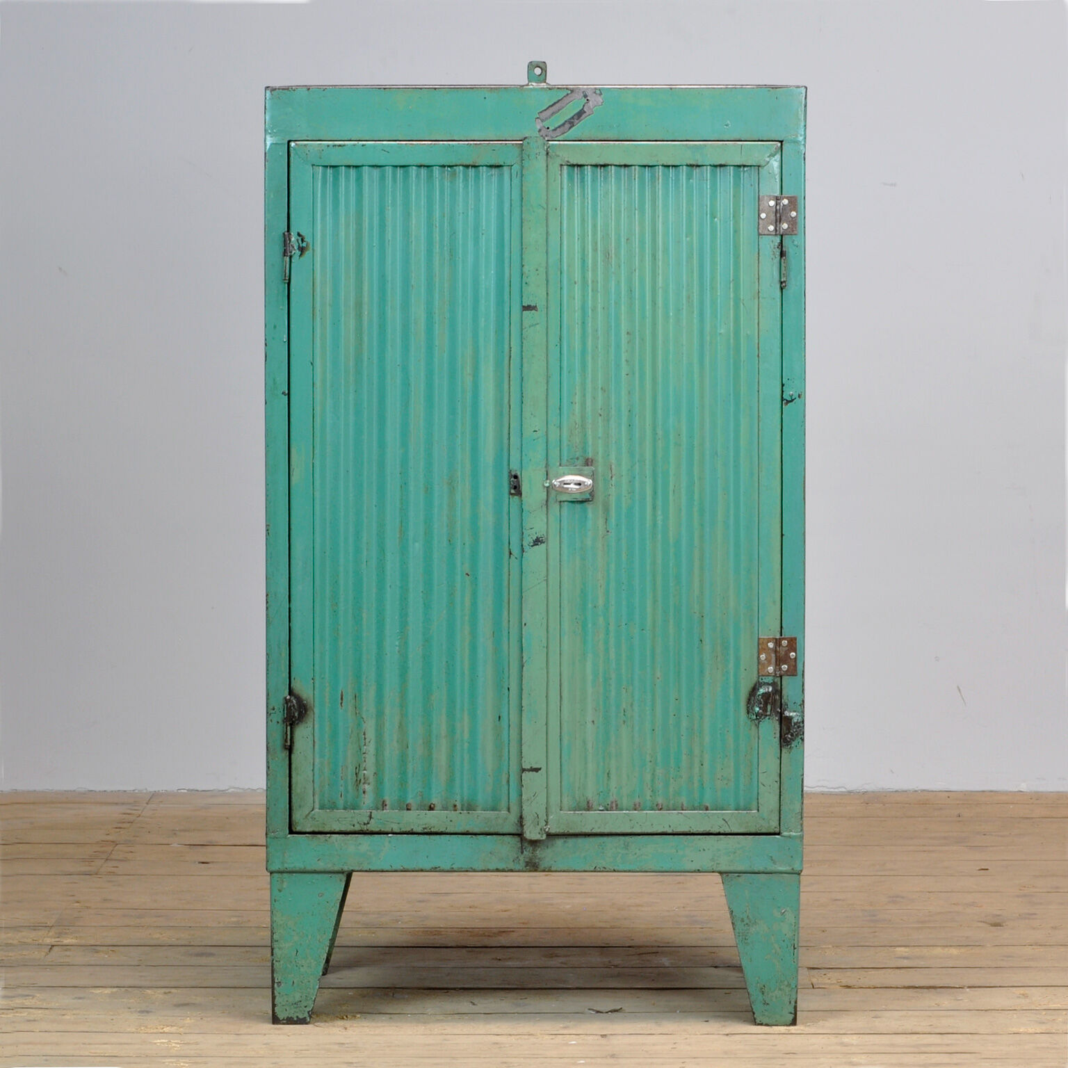 Industrial Iron Cabinet, 1960s