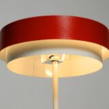 Rare mid-century metal patio floor lamp in very good original condition