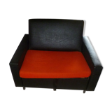 In 1960 convertible leatherette seat