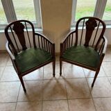 Art Deco sofa and armchair set