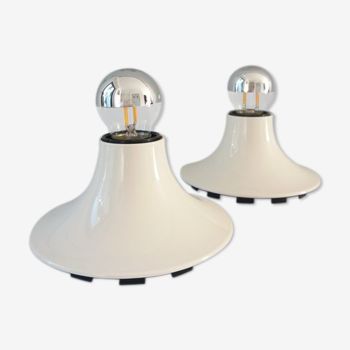 Pair of wall sconces Artemide "Teti" Vico Magistretti