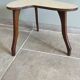 Small tripod side table in bean shape – 1950s/60s style