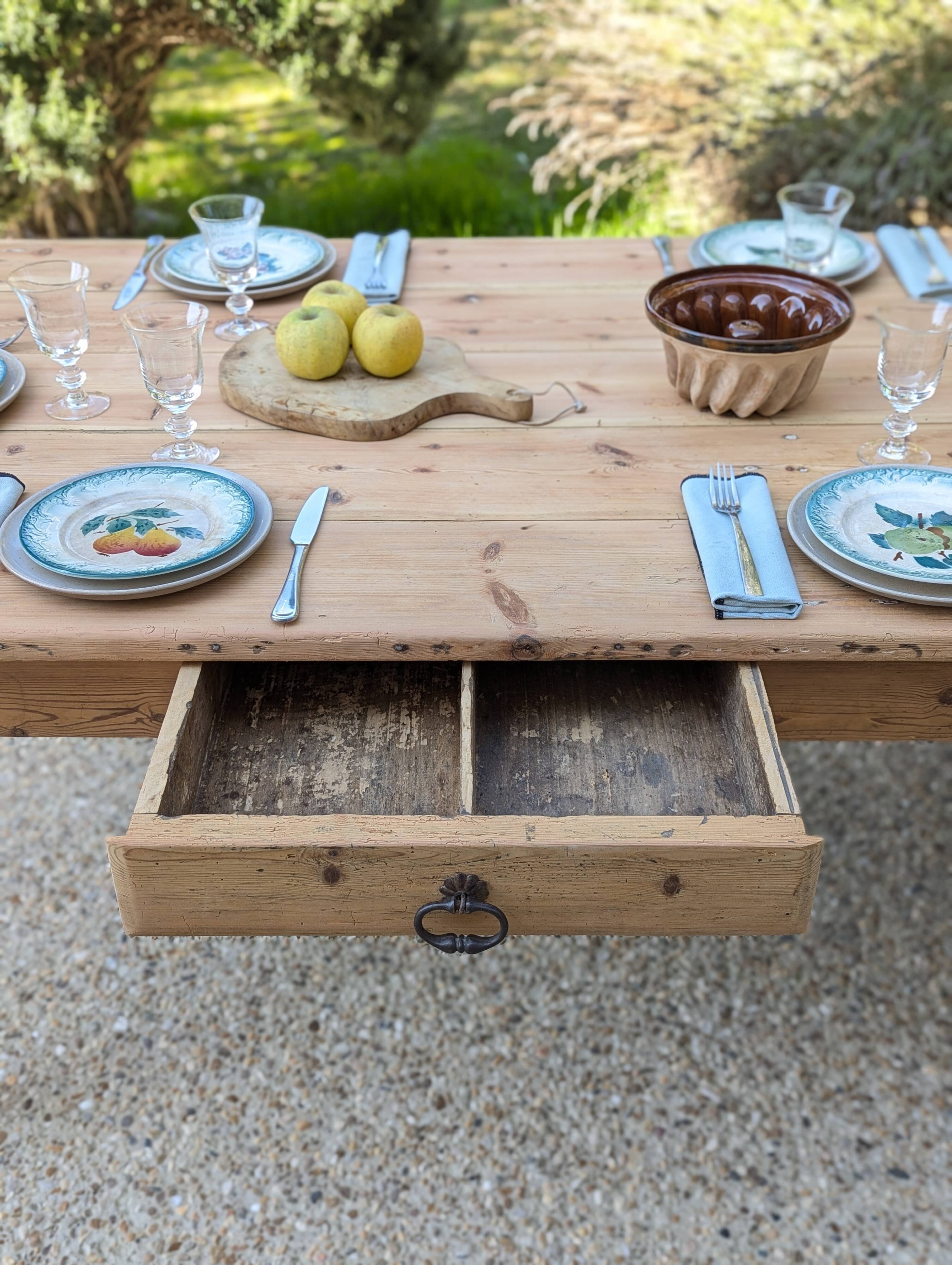 Large farmhouse table