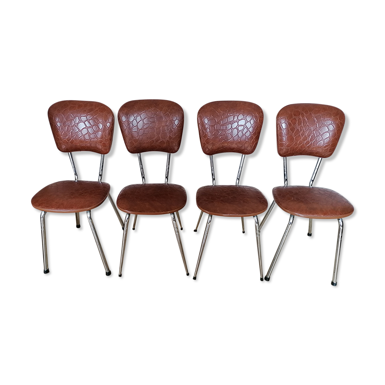 Vintage skai chairs