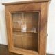 Armoire murale, vitrine  ancienne en bois