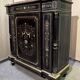 "Boulle" furniture with a support height in gilded brass marquetry from the Napoleonic era.