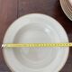 Lot de 7 assiettes en grès beige Tulowice Poland
