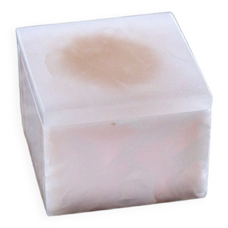 Boîte en onyx rose