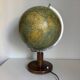 Vintage globe 1950/1953 terrestrial Räth world map ex-GDR - 52 cm