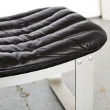 Lounge chair and ottoman Ilmari Lappalainen "Pulkka" for ASKO