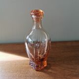Art deco carafe in pink glass