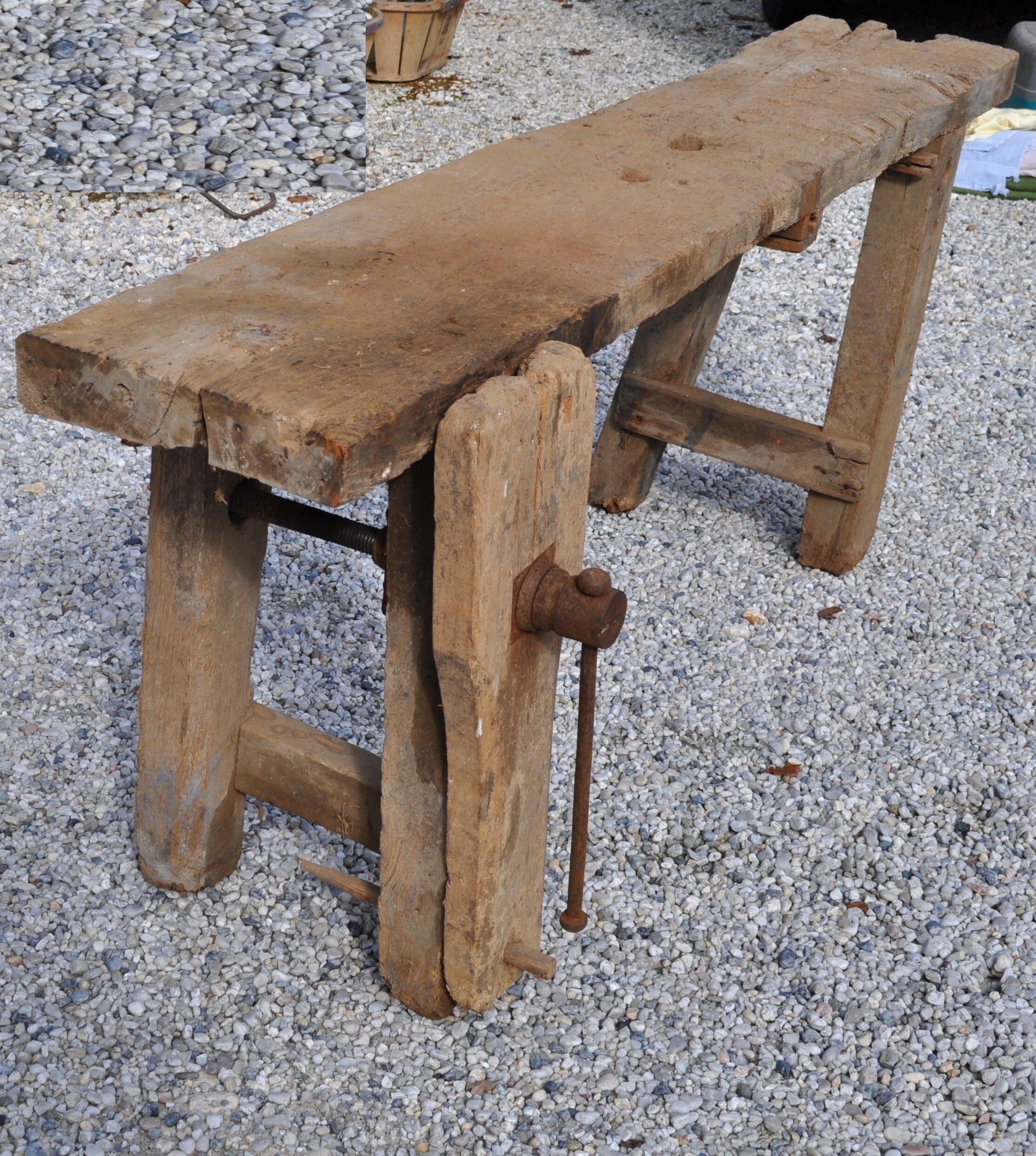 Rustic workbench