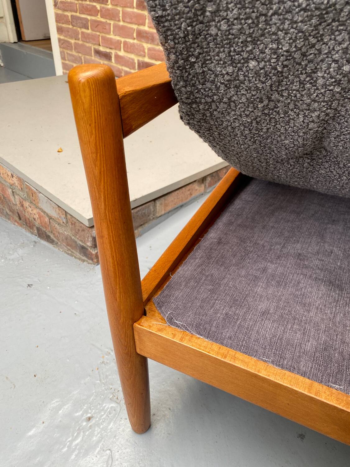 Pair of Scandinavian armchairs