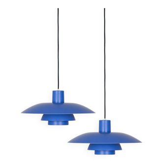 Pair of 2 vintage PH 4/3 lamps by Poul Henningsen, Louis Poulsen, 1966