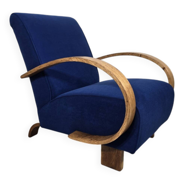 Art Deco Lounge Chair by Jindřich Halabala, 1950s