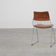 Iconic wire chair by Rudi Verelst for Novalux, Belgium, 1970.