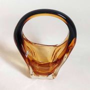 Vase or basket shape Murano Height 21.2 cm