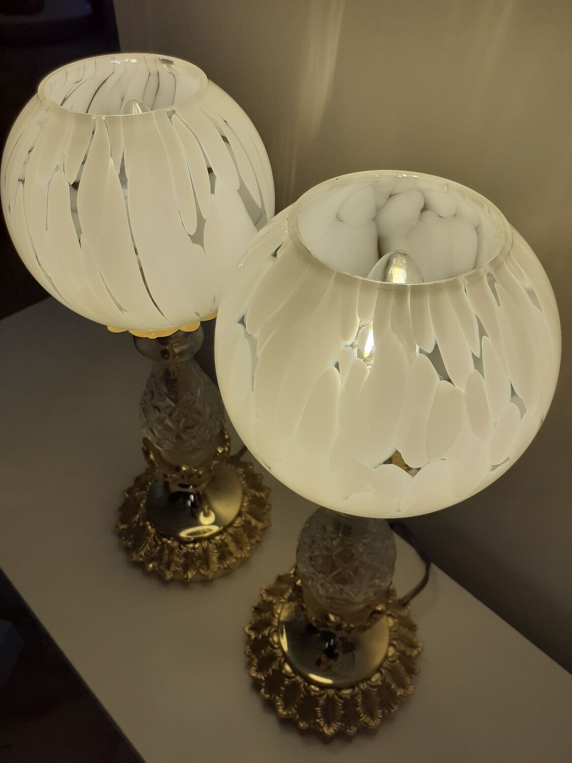 Paire de lampes