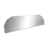 Vintage art deco mirror
