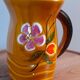 Pitcher flower signed PL France undulate