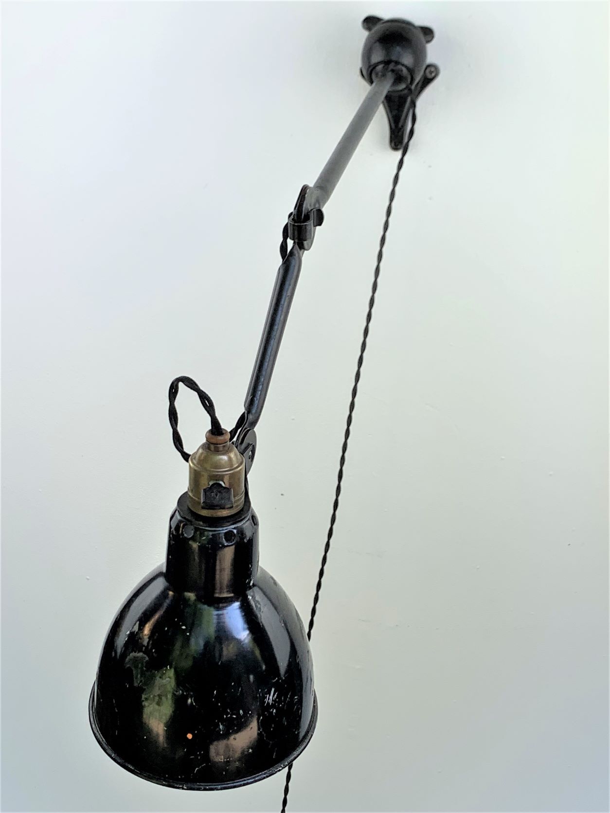 Gras ravel old lamp model 222 stamped ravel clamart