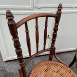 2 Viennese chairs bistro fischel curved wood