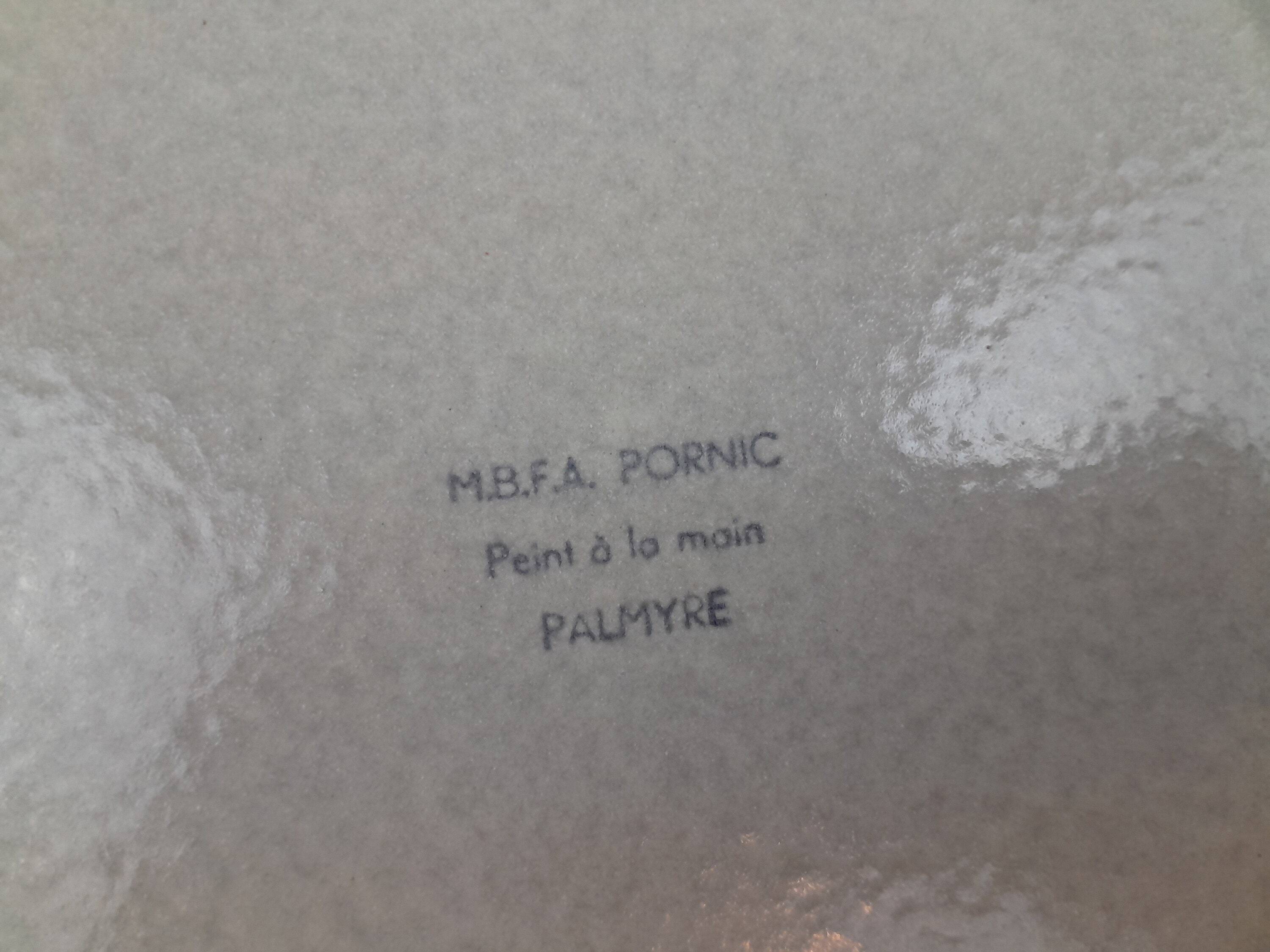 6 MBFA Palmyra Plate