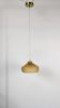 Vintage Art Deco Pendant Light – Molded Frosted Glass – 21 cm