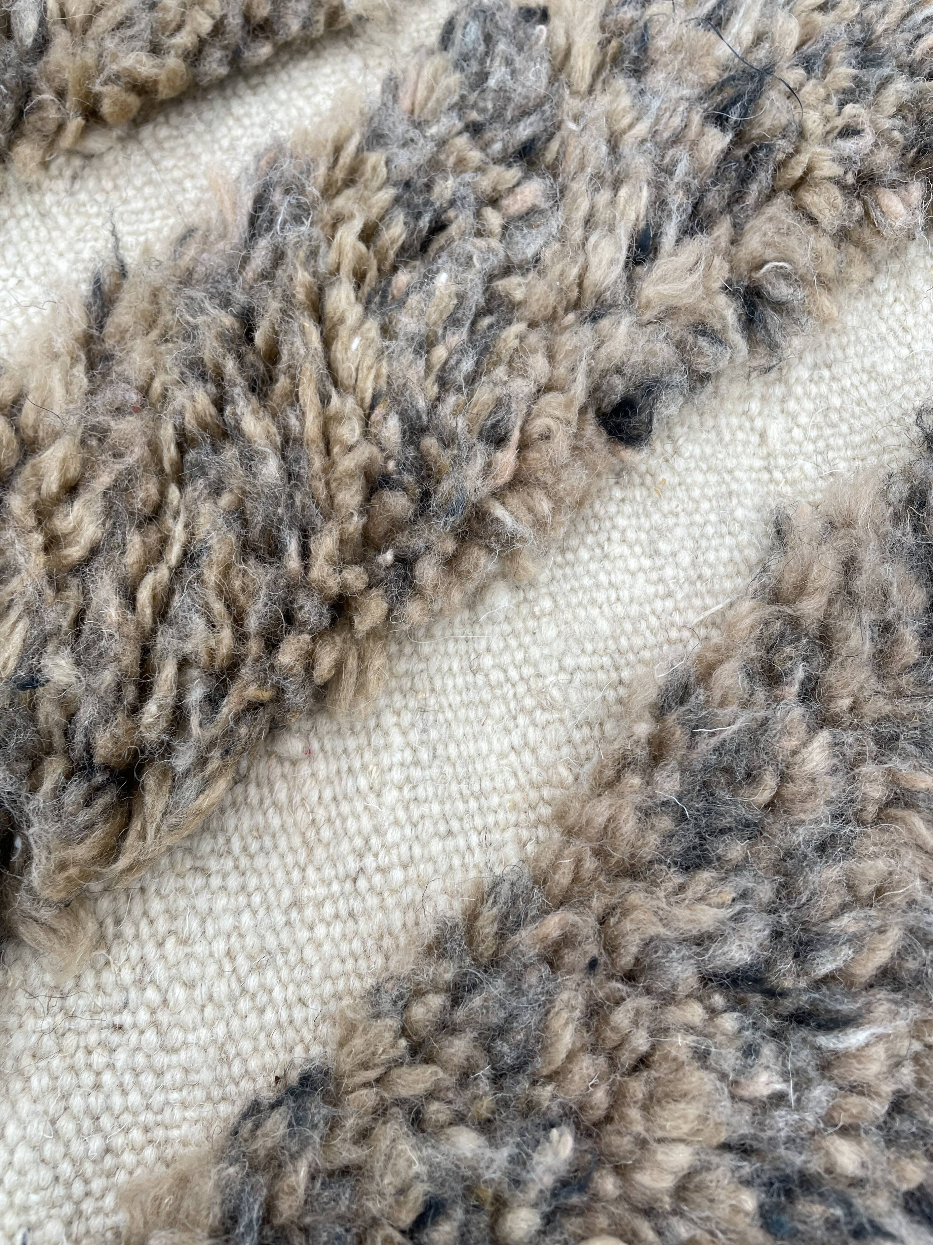 Contemporary berbere rug beni ouarain, 180x270 cm