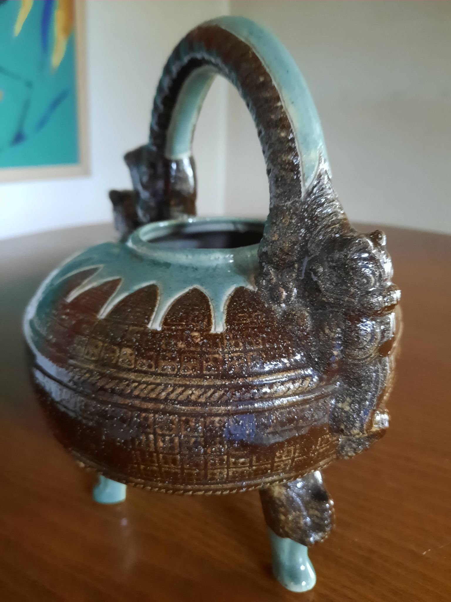 Verseuse à vin tripode Vietnam