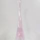 Pink Sommerso Murano glass swan by Elio Raffaeli, Italy