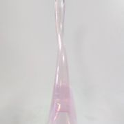 Pink Sommerso Murano glass swan by Elio Raffaeli, Italy