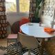 Formica shoeshine stool