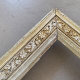 Old white/gold frame