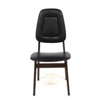 Set de 6 chaises en skaï, Brødrene Sørheim, Suède, 1960
