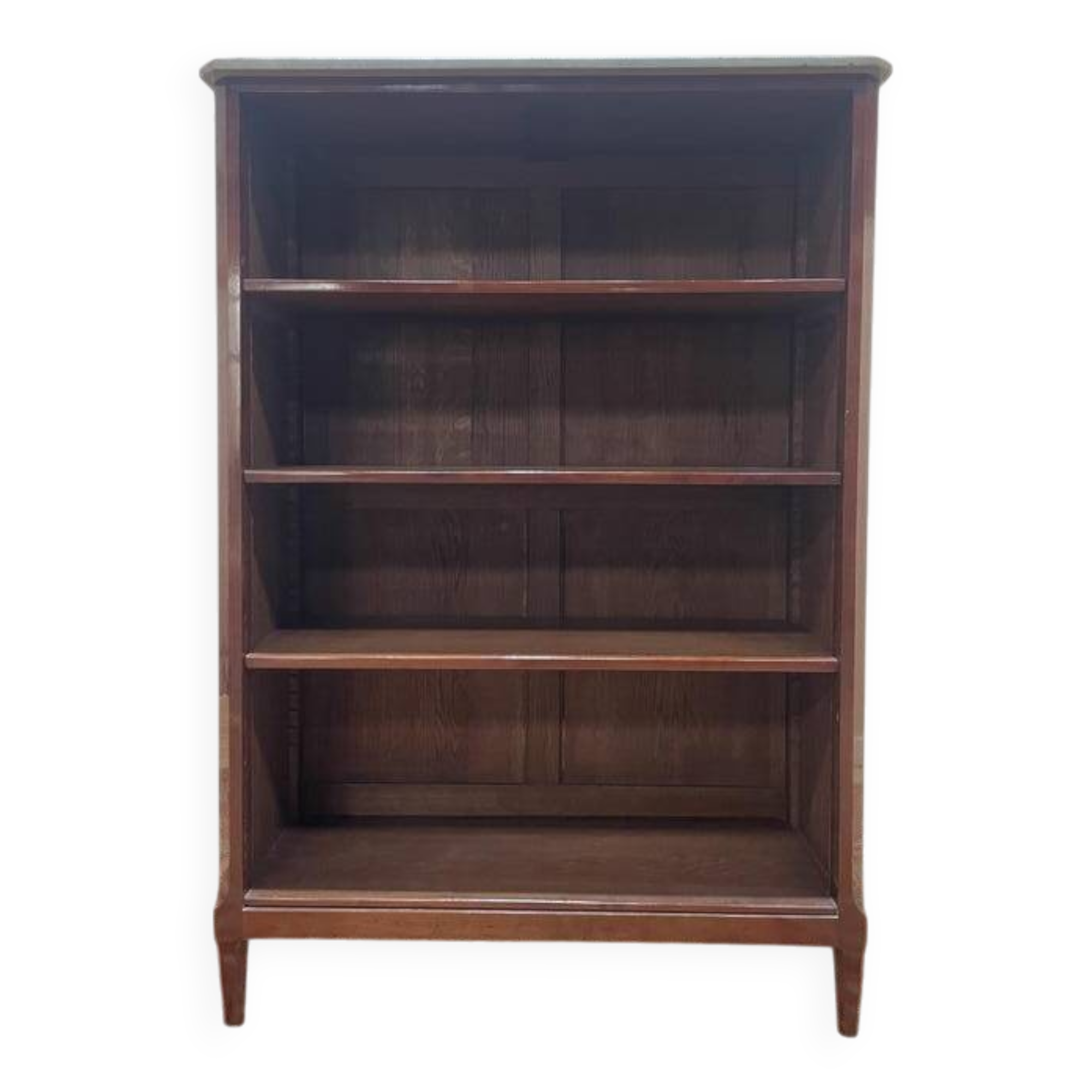 Bibus - Étagère petite bibliothèque en acajou de style Louis XVI