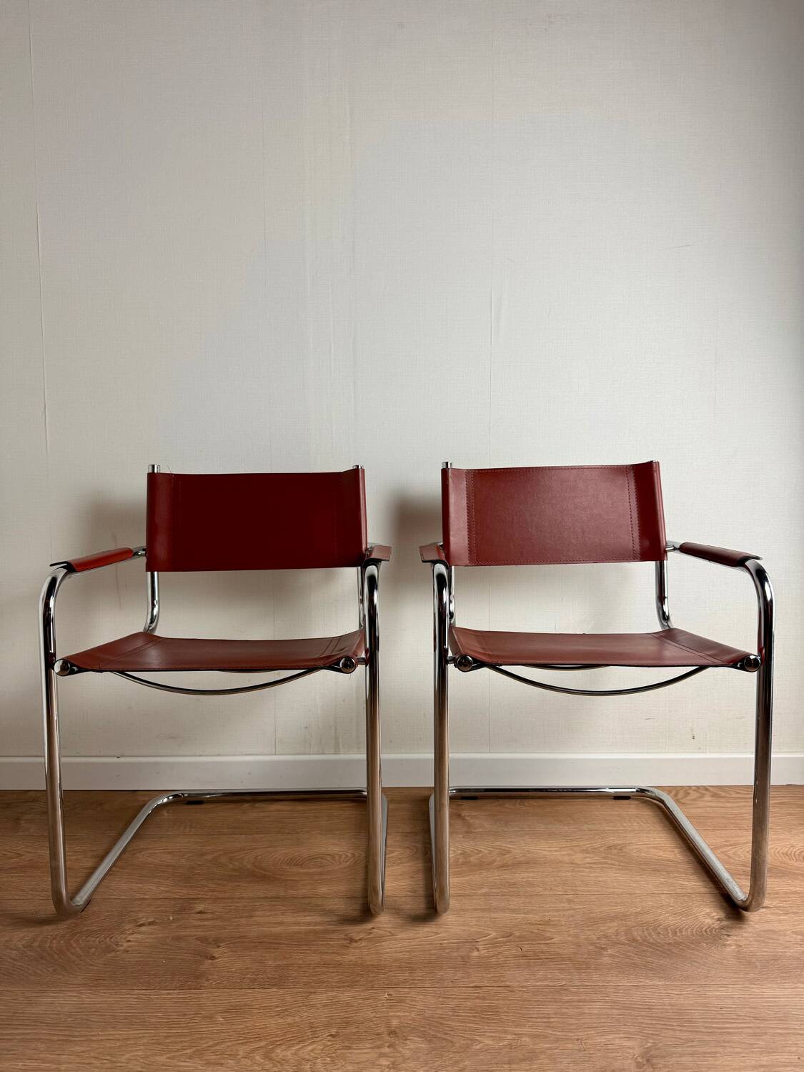 S34 armchairs in Mart Stam style