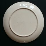 Assiette émaillée création céramiste