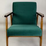 Vintage green easy chair, 1970s