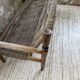 Audoux and Minet cord bench