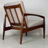 Danish palisander armchairs by Kai Kristiansen