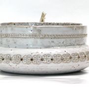 Rare boîte ou bonbonnière en céramique par Aldo Londi pour Bitossi 1960.