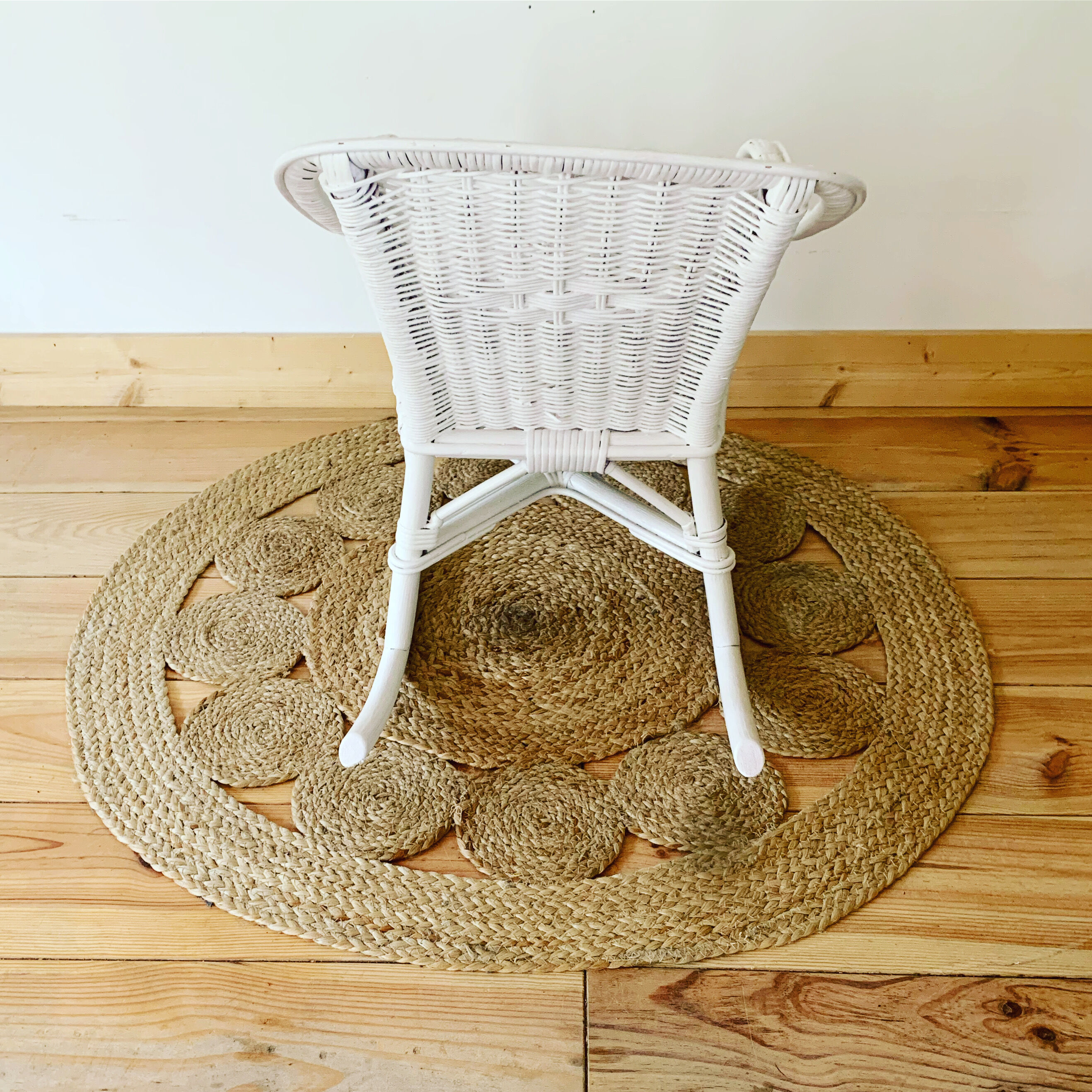Wicker rocking chair