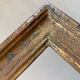 Small old oriental golden frame