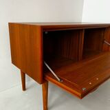 Scandinavian low "TV" unit in teak.