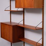 Royal Modular Wall System in Teak by Poul Cadovius Denmark