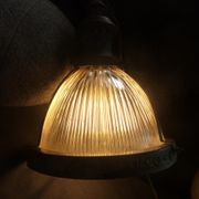 Suspension holophane industriel