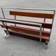 Porte-revue en bois de rose chrome