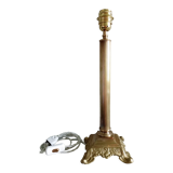 Bronze column lamp foot